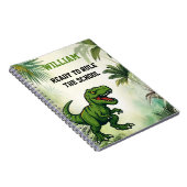 Carnet Dinosaur Tyrannosaurus Rex citation jungle (Côté Droit)