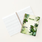 Carnet Dinosaur Tyrannosaurus Rex jungle (Intérieur)