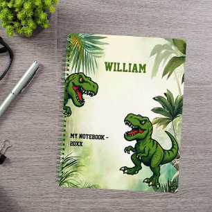 Carnet Dinosaur Tyrannosaurus Rex jungle