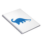 Carnet Dinosaure Bleu (Côté Droit)