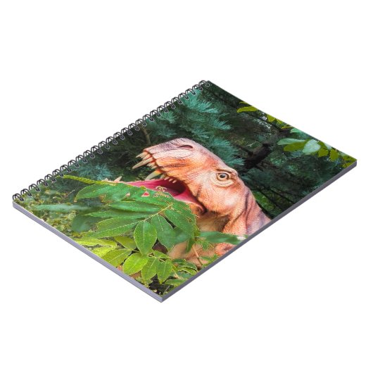 Carnet Dinosaure dans la forêt. (Côté gauche)