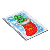 Carnet Dinosaure de Noël (Côté Droit)