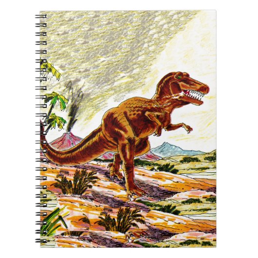 Carnet Dinosaure de Rex de Tyrannosaurus (Devant)
