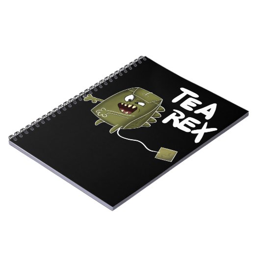 Carnet dinosaure de thé (Côté gauche)