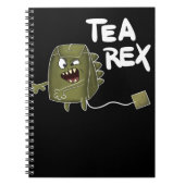 Carnet dinosaure de thé (Devant)