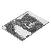 Carnet Dinosaure endormi (Côté gauche)