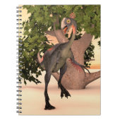 Carnet Dinosaure Gigantoraptor (Devant)
