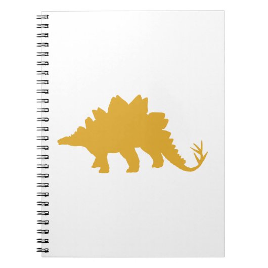 Carnet Dinosaure jaune (Devant)