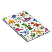 Carnet Dinosaure Motif pour enfants (Côté Droit)