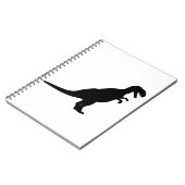 Carnet Dinosaure noir (Côté gauche)