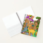 Carnet dinosaure pour enfants (Intérieur)