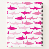 Carnet Dinosaure rose (Dos)