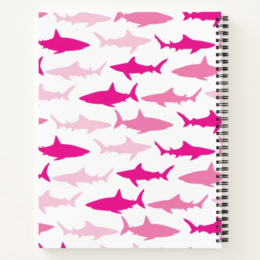 Carnet Dinosaure rose (Dos)