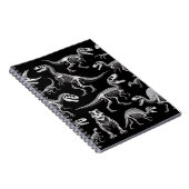 Carnet Dinosaure Skeletons Fossiles Bons Blancs (Côté Droit)
