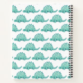 Carnet Dinosaure Stégosaure Enfants (Dos)