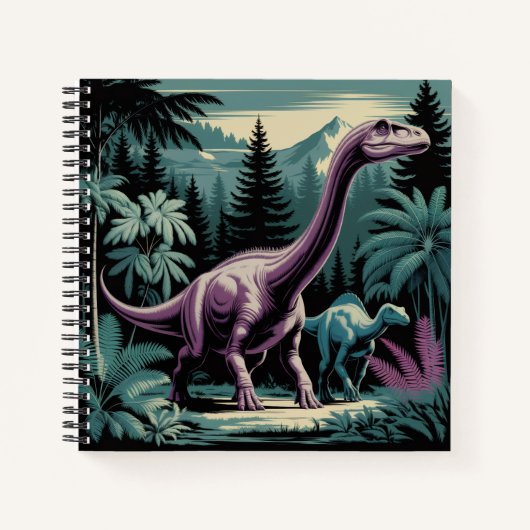 Carnet Dinosaures (Devant)