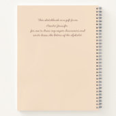 Carnet Dinosaures (anglais) (Dos)