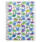 Carnet Dinosaures de dessin animé mignons (Devant)