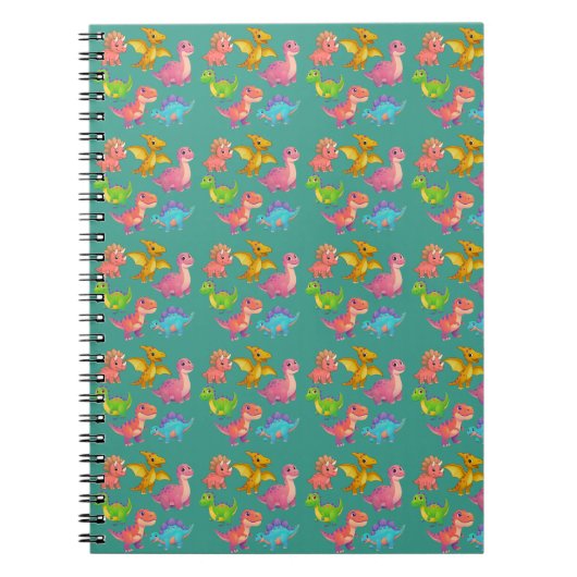 Carnet Dinosaures Illustrés (Devant)