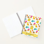 Carnet Dinosaures Mignons, Motif Des Dinosaures, Votre No (Intérieur)