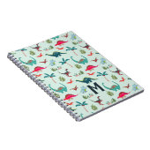 Carnet Dinosaurus mignon garçons tout imprimé (Côté Droit)