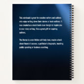 Carnet d'inspiration de couverture de livre de dis (Dos)