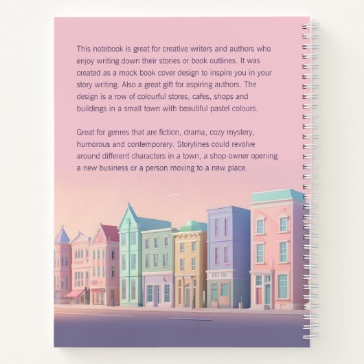 Carnet d'inspiration de la couverture de livre de  (Dos)