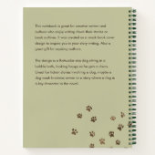 Carnet d'inspiration de la couverture du livre de  (Dos)