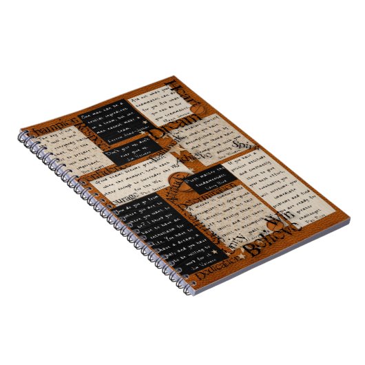 Carnet d'inspiration d'équipe de basket (Côté Droit)