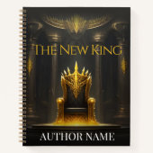 Carnet d'Inspiration Gold King Throne (Devant)