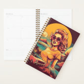 carnet d'inspiration rétro (Devant avec enveloppe)