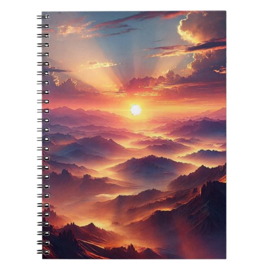 Carnet d'inspiration Sunset (Devant)