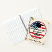 Carnet "Diplômé Américain Fier" (Intérieur)