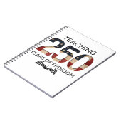 Carnet Diplômé de 250 ans d'enseignement de la liberté (Côté gauche)
