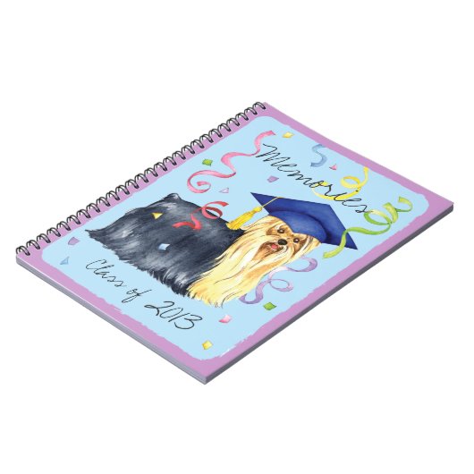 Carnet Diplômé de Yorkie (Côté gauche)