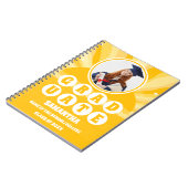 Carnet Diplôme photo Retro Sunshine (Côté gauche)