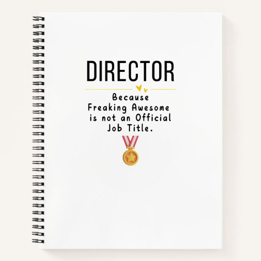 Carnet Directeur (Devant)