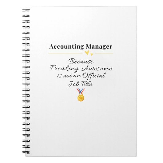 Carnet Directeur comptable (Devant)