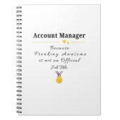 Carnet Directeur de compte (Devant)