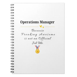 Carnet Directeur des opérations
