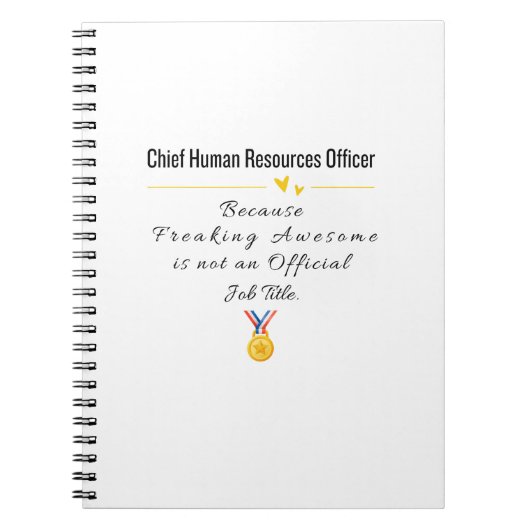 Carnet Directeur des ressources humaines (Devant)