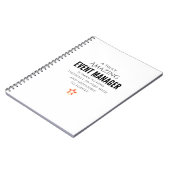 Carnet Directeur d'événement (Côté gauche)