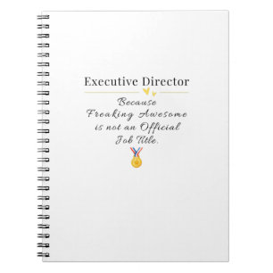 Carnet Directeur exécutif