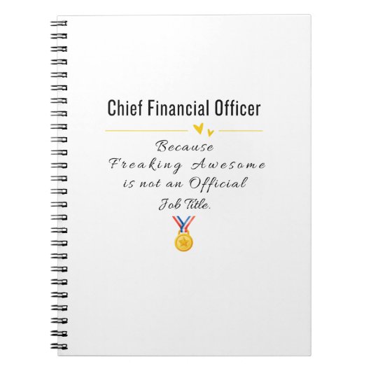 Carnet Directeur financier (Devant)