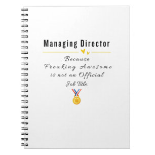 Carnet Directeur général
