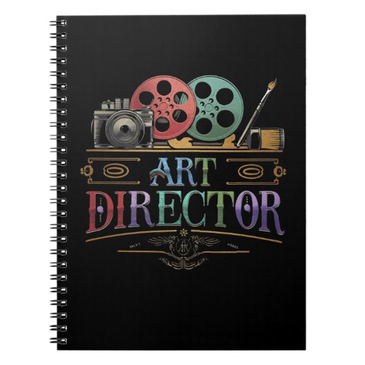 Carnet Directeur Gold vintage (Devant)
