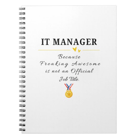 Carnet Directeur informatique (Devant)