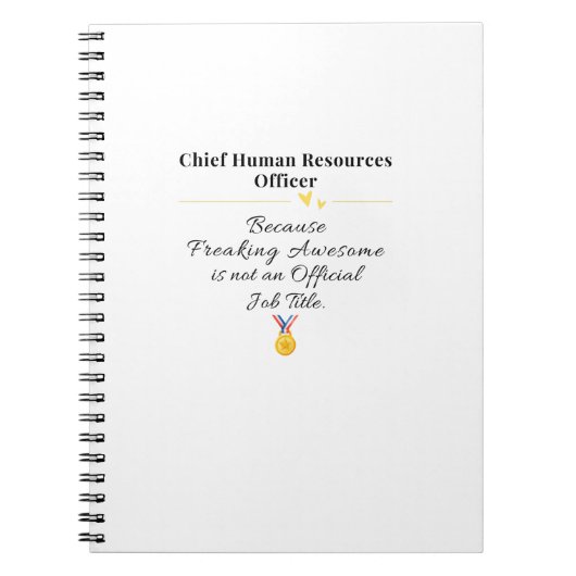 Carnet Directeur/trice des ressources humaines (Devant)