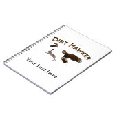 Carnet Dirt Hawker (Côté gauche)