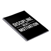Carnet Discipline bat Motivation - Inspiration (Côté Droit)